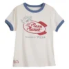 Pizza Planet Alien Logo Ringer T-Shirt For Adults, Toy Story -Disney 2325048780023M
