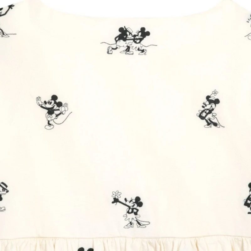 Mickey And Minnie Mouse Vintage-Style Dress For Women 4 Mickey And Minnie Mouse Vintage-Style Dress For Women - Image 2