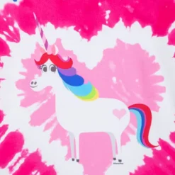 Rainbow Unicorn Fashion T-Shirt For Girls, Inside Out, Sensory Friendly -Disney 2328046850150M 2