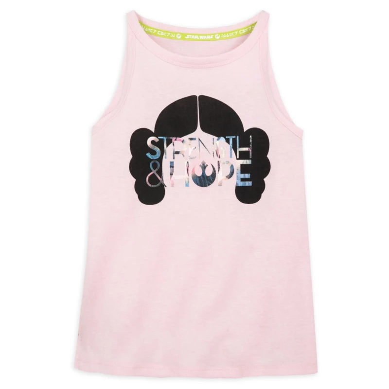 Princess Leia Organa Tank Tee For Kids, Star Wars 3 Princess Leia Organa Tank Tee For Kids, Star Wars