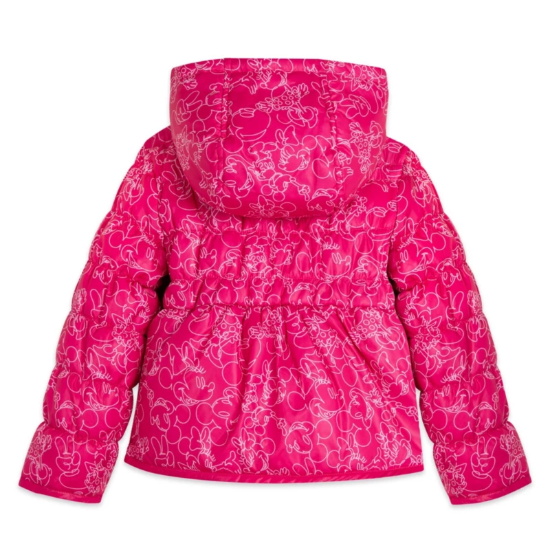 Minnie Mouse Hooded Puff Jacket For Kids 5 Minnie Mouse Hooded Puff Jacket For Kids - Image 3