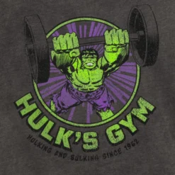 Hulk ''Hulk's Gym'' T-Shirt For Adults -Disney 2403047660005M 1