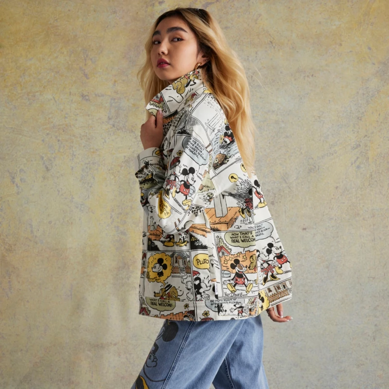 Mickey Mouse And Friends Denim Jacket For Adults 6 Mickey Mouse And Friends Denim Jacket For Adults - Image 4