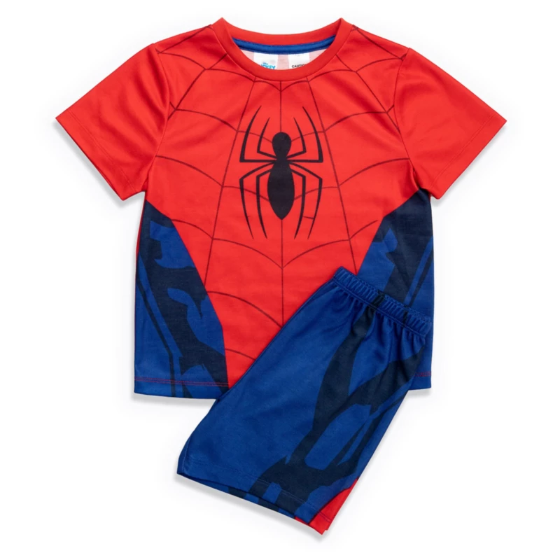 Spider-Man Short Sleeve Pyjamas Set For Kids 2 Spider-Man Short Sleeve Pyjamas Set For Kids