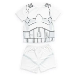 Stormtrooper Short Sleeve Pyjamas Set For Kids, Star Wars