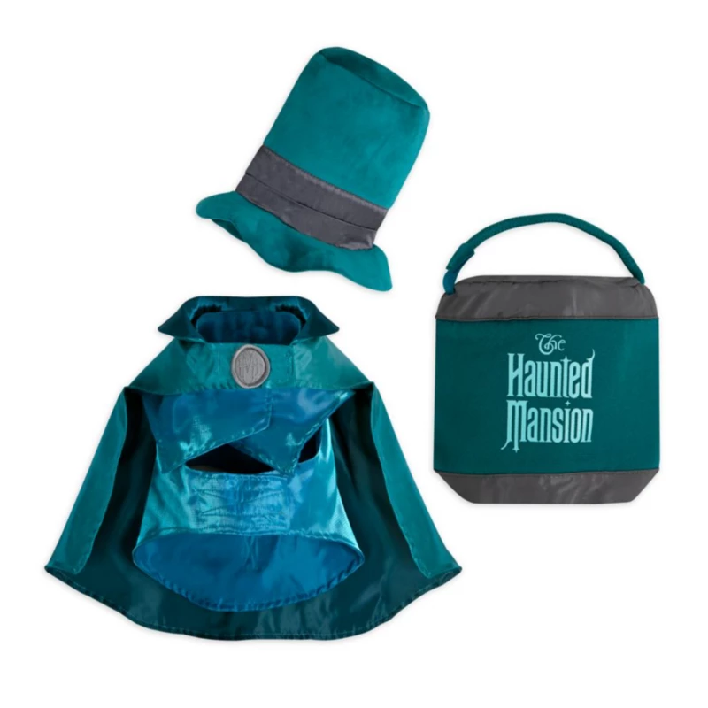 Hatbox Ghost Pet Costume And Toy Set, The Haunted Mansion 3 Hatbox Ghost Pet Costume And Toy Set, The Haunted Mansion