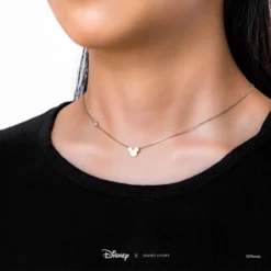 Disney Necklace Mickey Ears, Silver -Disney 348658000920 2