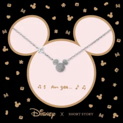 Disney Necklace Mickey Ears, Silver -Disney 348658000920 3