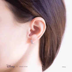 Disney Earrings Cinderella Jaq And Gus, Silver -Disney 348658010059 3