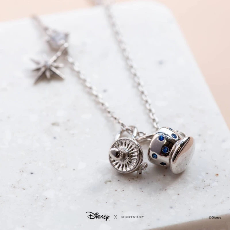 Disney Necklace Alice In Wonderland, Silver 5 Disney Necklace Alice In Wonderland, Silver - Image 3