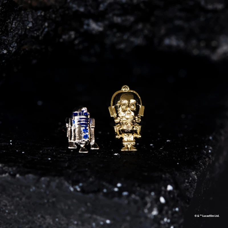 Star Wars™ Earring Epoxy R2D2™ & C3P0™ 4 Star Wars™ Earring Epoxy R2D2™ & C3P0™ - Image 2