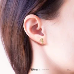 Disney Earrings Tinker Bell, Gold -Disney 348658023837 2