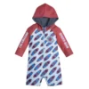 Spider-Man Hooded Bodysuit For Baby 1 Spider-Man Hooded Bodysuit For Baby -Disney 4043047540058M