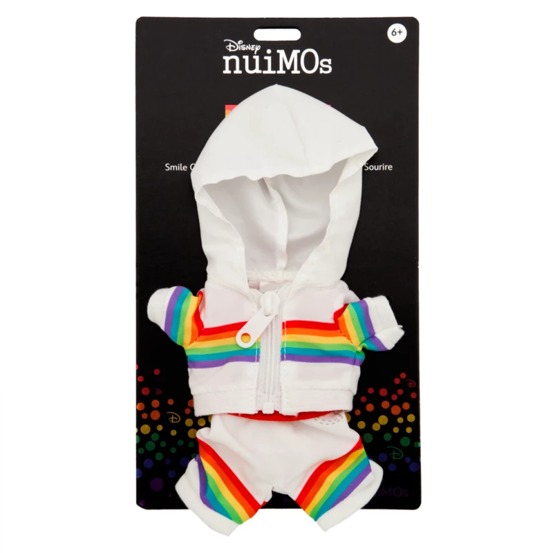 NuiMOs Small Plush Rainbow Tracksuit With T-Shirt 5 NuiMOs Small Plush Rainbow Tracksuit With T-Shirt - Image 3