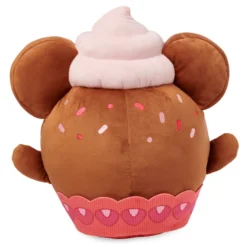 Minnie Mouse Strawberry Cupcake Disney Munchlings Scented Medium Plush – Baked Treats -Disney 412342858643 1