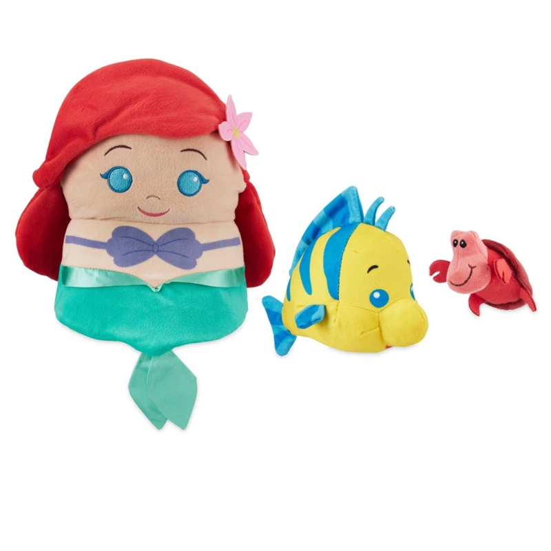 The Little Mermaid Nesting Plush Set 3 The Little Mermaid Nesting Plush Set