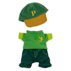 Disney NuiMOs Outfit, Peter Pan Henley With Faux-Layered Sleeves, Jeans, And Baseball Cap Outfit