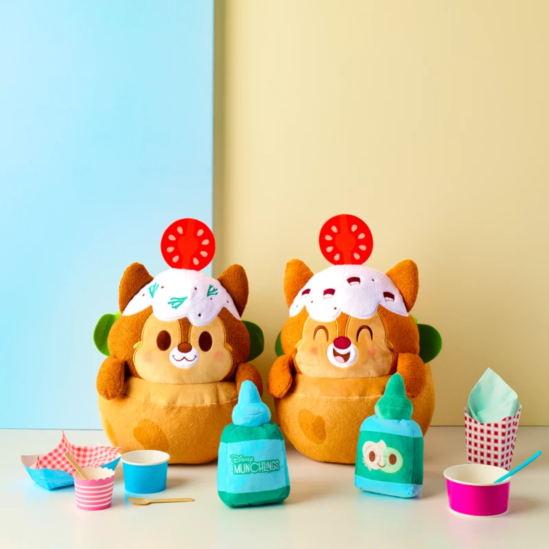 Chip Falafel Pita Pocket Disney Munchlings Plush, Street Food 4 Chip Falafel Pita Pocket Disney Munchlings Plush, Street Food - Image 2