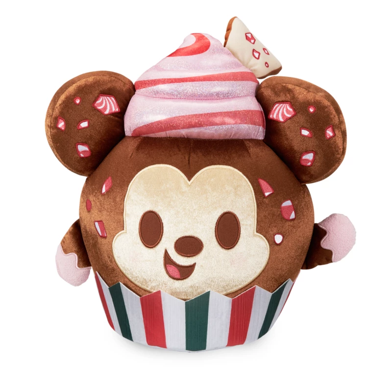 Mickey Mouse Peppermint Bark Cupcake Disney Munchlings Scented Medium Plush - Baked Treats 3 Mickey Mouse Peppermint Bark Cupcake Disney Munchlings Scented Medium Plush - Baked Treats