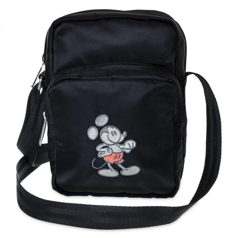 Black Mickey Mouse Genuine Mousewear Crossbody Bag 3 Black Mickey Mouse Genuine Mousewear Crossbody Bag