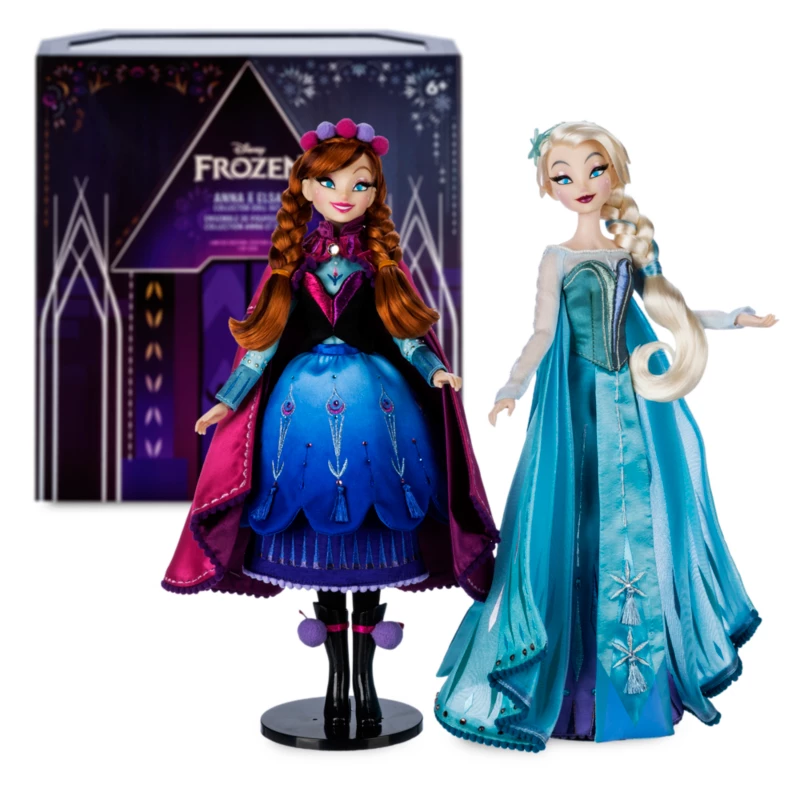 Anna And Elsa Collector Doll Set By Brittney Lee, Limited Edition 3 Anna And Elsa Collector Doll Set By Brittney Lee, Limited Edition