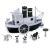 Mickey And Minnie Mouse Steamboat Willie Musical Boat - Disney100 -Disney 461023943369