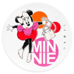 Minnie Parisienne Plates, Set Of 4 -Disney 465013929425 2