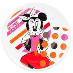 Minnie Parisienne Plates, Set Of 4 -Disney 465013929425 3