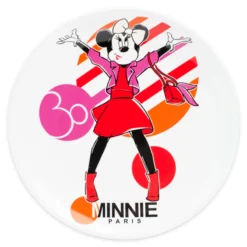 Minnie Parisienne Plates, Set Of 4 -Disney 465013929425 4