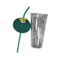 Grogu Tumbler With Straw -Disney 465022988185 2