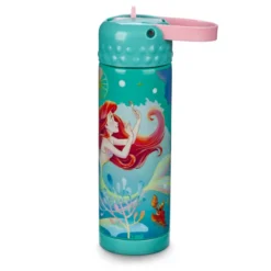 The Little Mermaid Water Bottle -Disney 465023645605 2