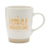 ''Living In A Fantasyland'' Castle Mug -Disney 465032911289