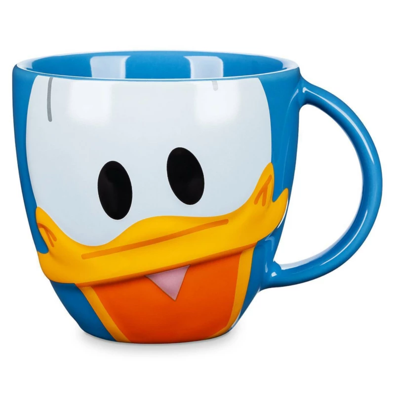 Disney Parks Mouseware Donald Face 3D Ceramic Mug 3 Disney Parks Mouseware Donald Face 3D Ceramic Mug