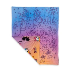 Mickey Mouse And Friends Reversible Fleece Throw -Disney 465043897657 3