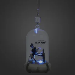 Mickey Mouse Light-Up And Sound Living Magic Disney100 Eras Sketchbook Ornament, Steamboat Willie -Disney 465053670431 3