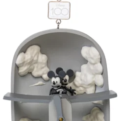 Mickey And Minnie Disney100 Eras Sketchbook Hanging Ornament, Plane Crazy -Disney 465053671186 3