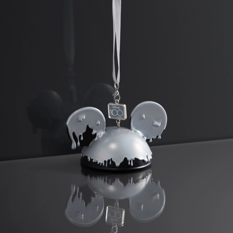 Mickey Mouse Disney100 Ear Hat Ornament 4 Mickey Mouse Disney100 Ear Hat Ornament - Image 2