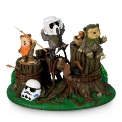 Ewoks Collectible Figurine, Star Wars: Return Of The Jedi 40th Anniversary