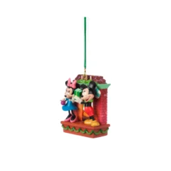 Mickey And Minnie Festive Hanging Ornament -Disney 465062872178 1