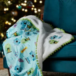 Monsters, Inc. Holiday Throw -Disney 465063298601 1