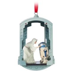 Princess Leia And R2-D2 Hanging Ornament, Star Wars