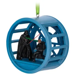 Darth Vader And Luke Skywalker Hanging Ornament, Star Wars -Disney 465063299363 2