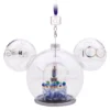Mickey And Minnie Mouse Glass Sketchbook Ornament, Disneyland - Disney100 -Disney 465063957478