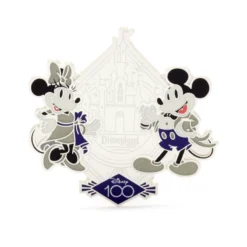 Mickey And Minnie Pin - Disney100