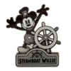 Mickey Mouse As Steamboat Willie Pin - Disney100, Limited Release 1 Mickey Mouse As Steamboat Willie Pin - Disney100, Limited Release -Disney 466043737691