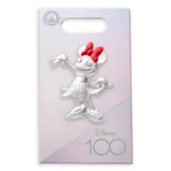 Minnie Mouse Platinum Celebration Pin - Disney100 -Disney 466043738353 1