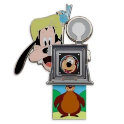 Goofy And Humphrey Bear Pin, Hold That Pose - Disney100 Limited Release -Disney 466044000756 3