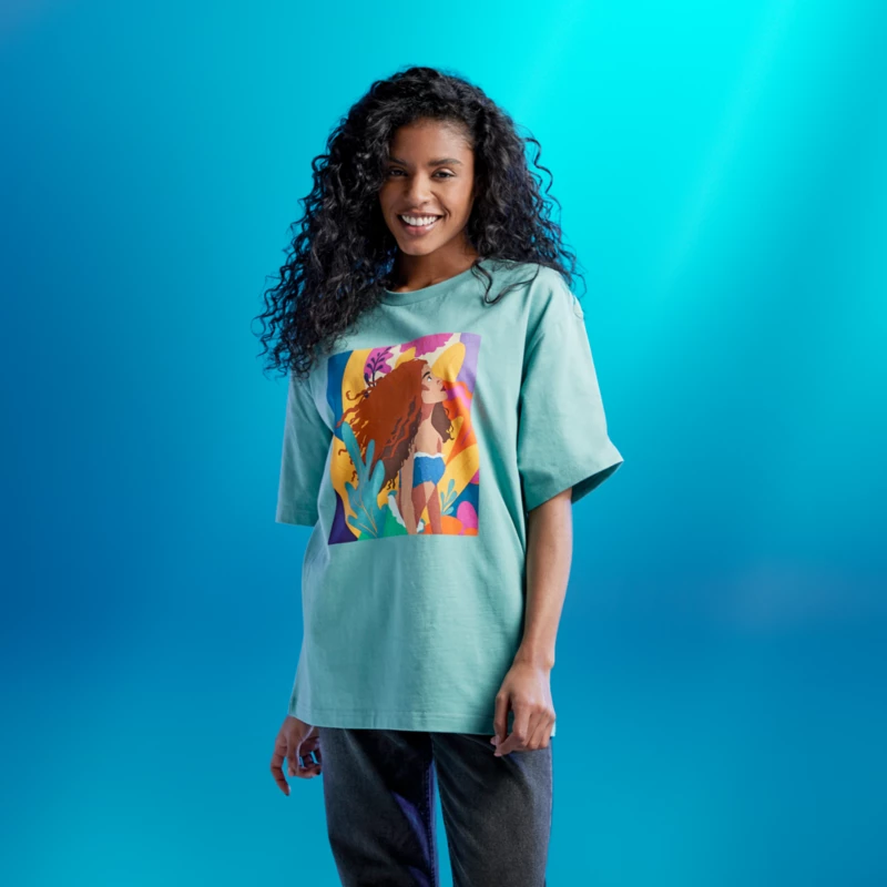 Disney Store The Little Mermaid T-Shirt For Adults, Live Action Film 4 Disney Store The Little Mermaid T-Shirt For Adults, Live Action Film - Image 2