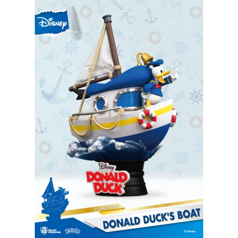 Donald Duck's Boat Summer Series Figurine, Beast Kingdom 5 Donald Duck's Boat Summer Series Figurine, Beast Kingdom - Image 3