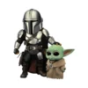The Mandalorian & The Child Duo Pack Figurine, Beast Kingdom -Disney 711061145772